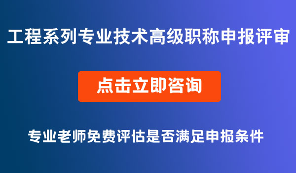 專業(yè)技術(shù)高級職稱申報