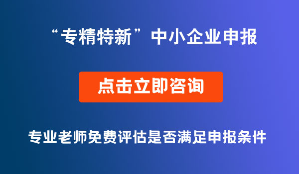 專精特新企業(yè)申報(bào)